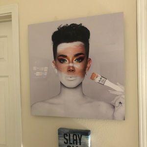 James Charles Floating Metal Prints Professional
